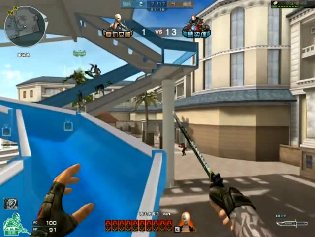 穿越火线：曾经的CF禁枪现在的生化战枪，拿来生化酒店那是刚刚好！免费观看