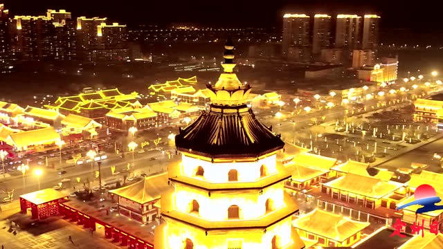 夜访古城定州,这种美!值得推荐给你们!