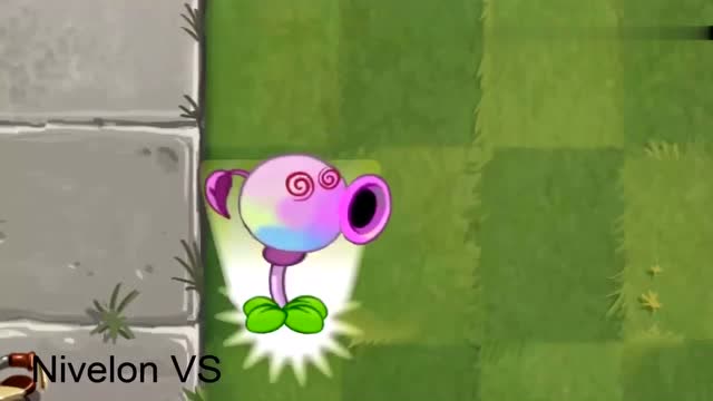 植物大战僵尸：迷幻豌豆射手使出大招抵抗僵尸免费观看