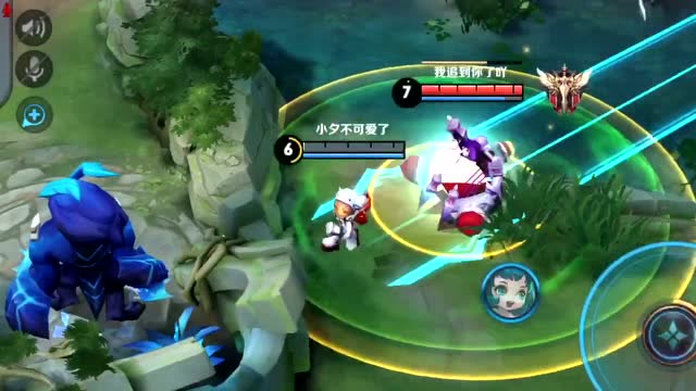 王者荣耀：蔡文姬遇到残血鲁班，以为是自己的队友，使劲奶血免费观看