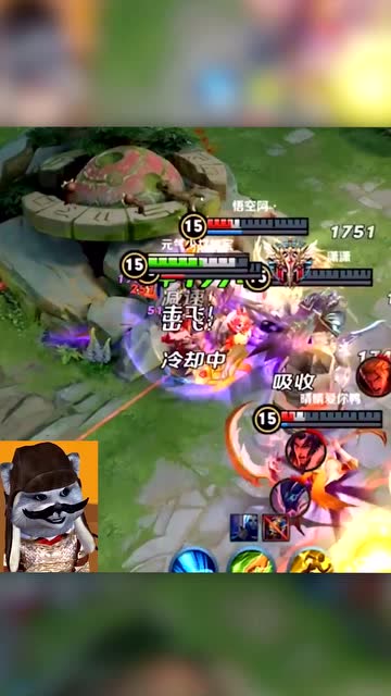 王者荣耀：熊哥吕布一打五！对面廉颇都死了113次?免费观看