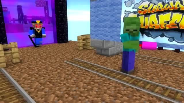 minecraft MC这僵尸智商不在线!免费观看