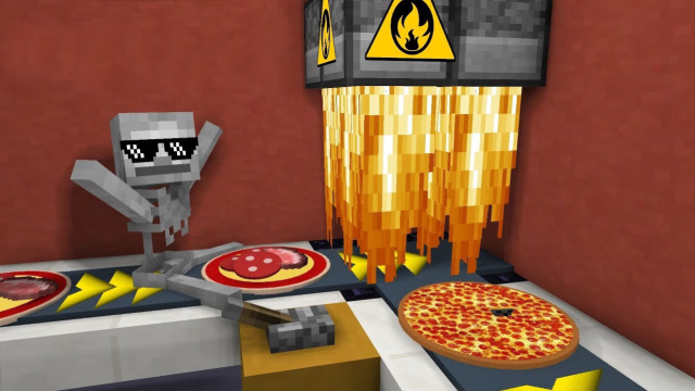 MC怪物学校《厨艺挑战》，him老师给僵尸猪的厨艺点赞！免费观看