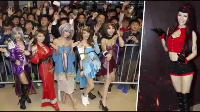 神魔女将引发台湾电玩展人潮火爆免费观看