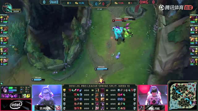 LPL春季赛W10D3 OMG vs SS 第1场比赛视频免费观看