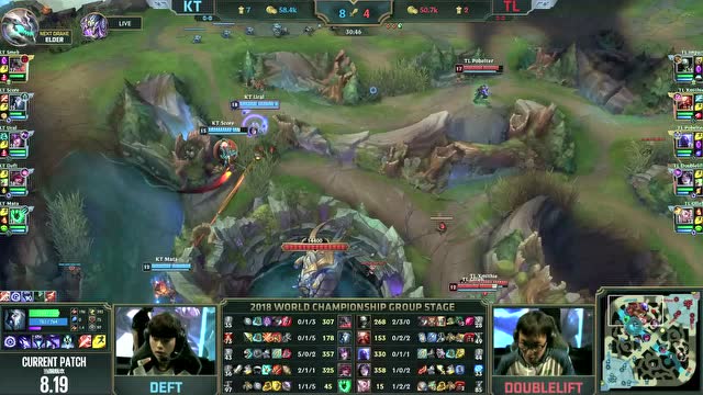 S8小组赛比赛视频Day1 KT vs TL免费观看