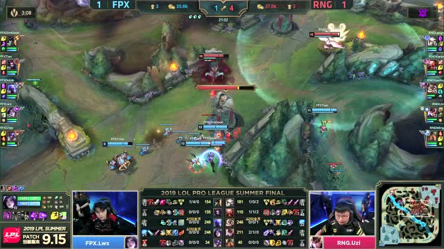 [回放]LPL夏季赛决赛 FPX vs RNG 第3场免费观看