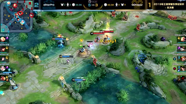 2019王者荣耀冬季冠军杯总决赛 eStarPro VS QGhappy 第4场免费观看