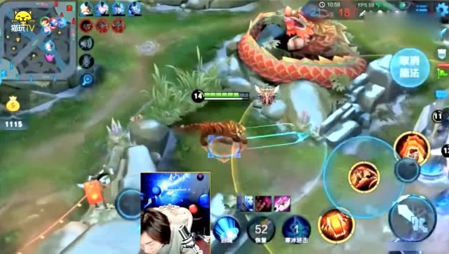 王者荣耀：张大仙：看一下中路能不能秒，注意看这一波！免费观看