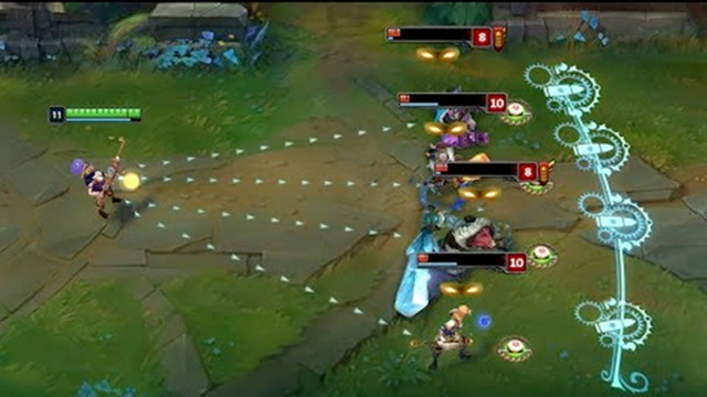 LOL：蛮王越塔杀女警，连续踩了4个夹子！蛮王：一直被控到死！免费观看