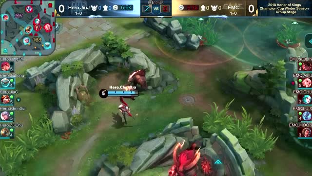 冬冠杯小组赛第一比赛日 Hero vs EMC免费观看