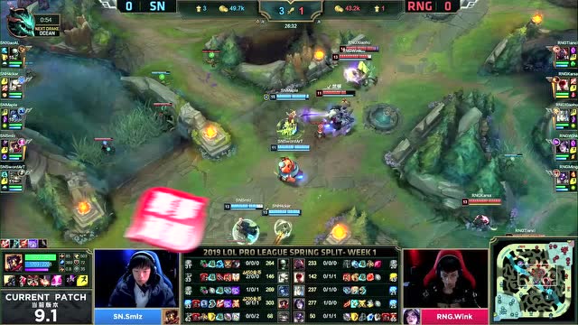 赛事速看0120:卢锡安carry全场,SN2:0大败RNG免费观看