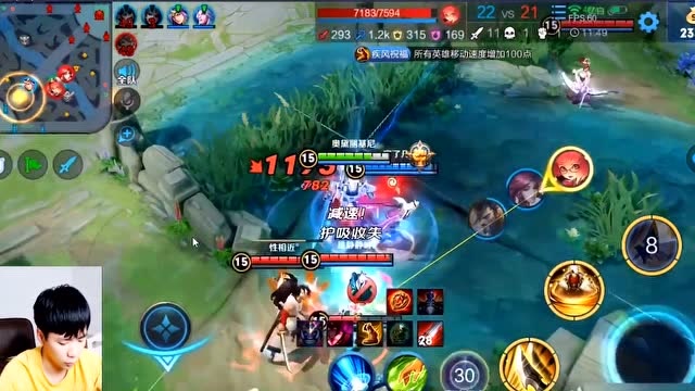 王者荣耀：夏侯惇暴击7000一刀一个小脆皮，真是太厉害了免费观看