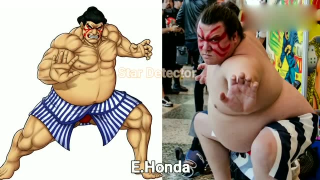 街霸真人模仿秀：相扑100%神还原，春日野樱能打几分？免费观看