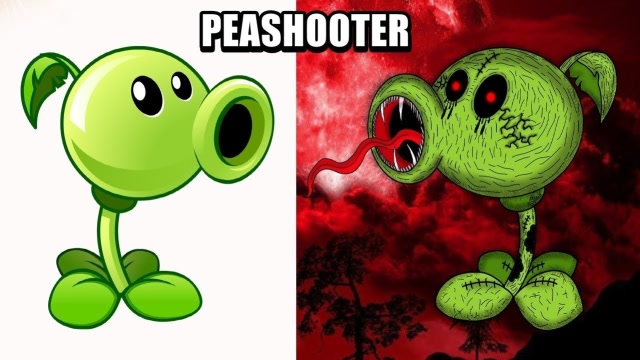 游戏恶搞系列：植物大战僵尸恐怖怪物版，你喜欢现在的样子吗？免费观看