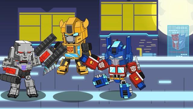 迷你世界格斗动画第215集：变形金刚擎天柱获得新角色大黄蜂免费观看