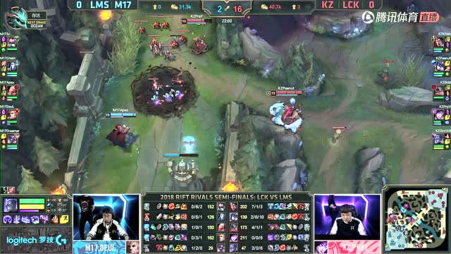 [比赛视频]亚洲对抗赛半决赛 KZ vs M17免费观看