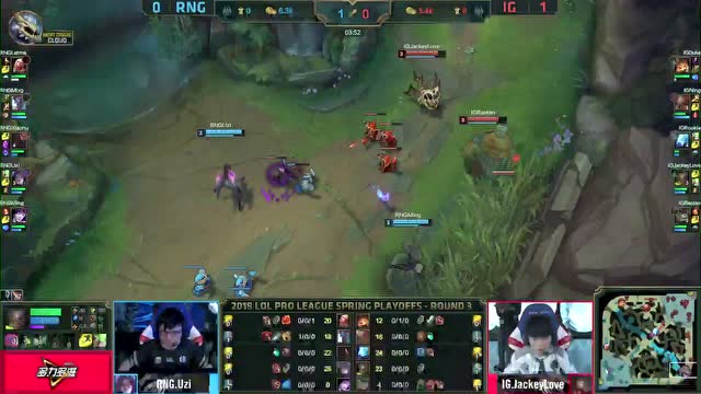 LPL春季赛季后赛 IG vs RNG 第2场比赛视频免费观看
