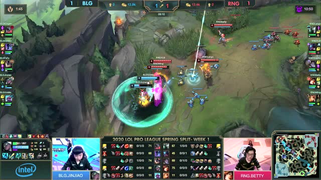 2020LPL春季赛第1周第6日 BLG vs RNG 第3场免费观看
