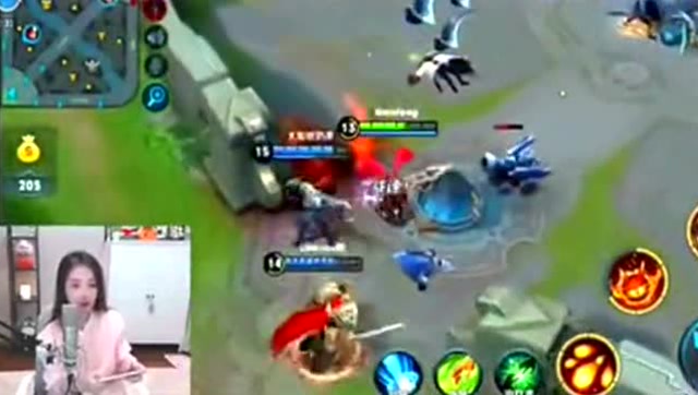 王者荣耀：冯提莫玩游戏技术就是不得了，对面全程送人头，真好！免费观看