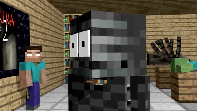 MC动画-怪物学院-恐怖地窖2挑战-YellowBee Craft免费观看