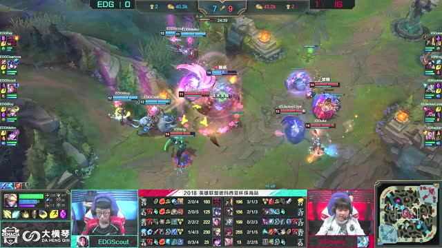 德杯珠海站 胜者组第一轮 EDG vs IG_2免费观看