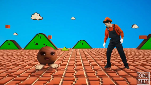 FC超级玛丽：现实与理想之间的差距，马里奥一个火球KO小蘑菇免费观看