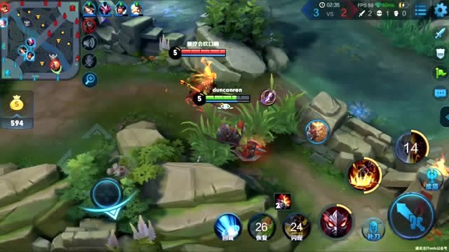 大后期的典韦猴子成吉思汗谁更强？让我们看一场实战对局免费观看