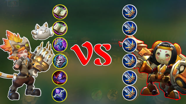 王者荣耀：6神装沈梦溪vs6破军鲁班，1秒后鲁班被击杀了！免费观看