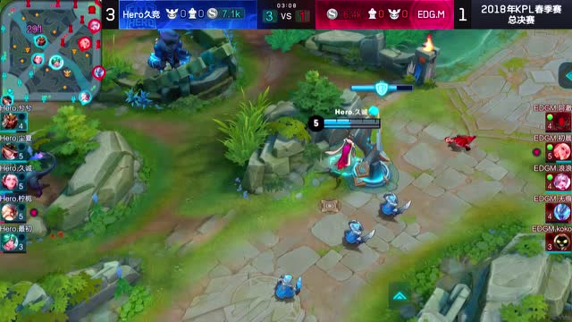 2018KPL春季赛总决赛 Hero久竞 vs EDG.M_5免费观看