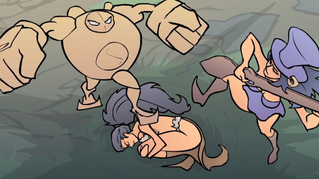 英雄联盟搞笑版，奈德丽被女警和机器人暴揍，盖伦反击却又送人头免费观看