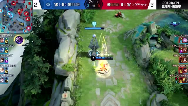 20190910KPL三周年活动表演赛_XQ vs QGhappy免费观看