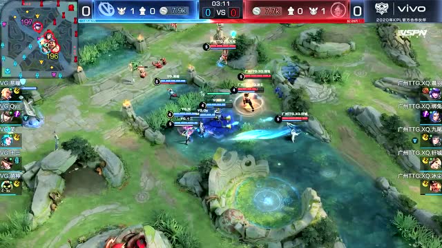 20200513KPL春季赛常规赛_W9D1 VG vs 广州TTG.XQ_1免费观看