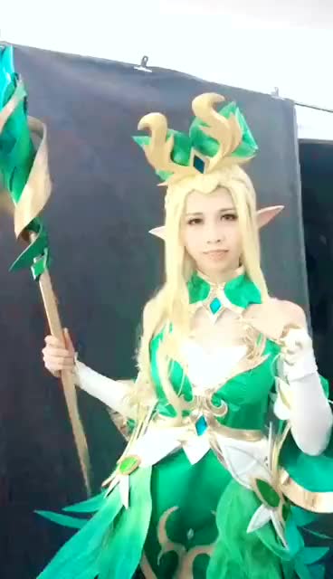 王者荣耀：cosplay王昭君精灵公主美的不行了免费观看