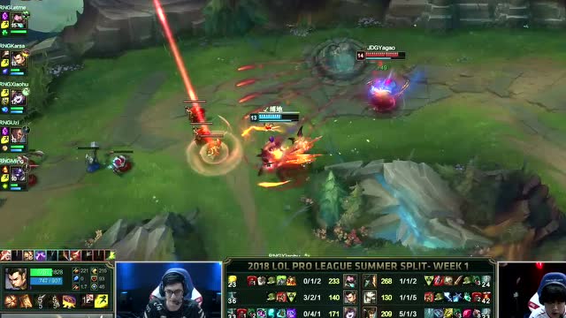 LPL夏季赛比赛视频W1D6 RNG vs JDG 第2场免费观看