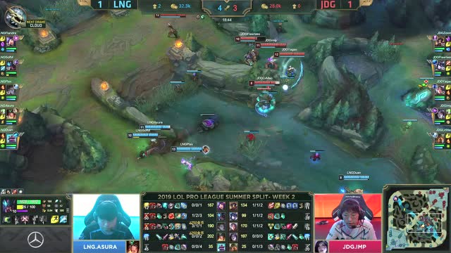 LPL夏季赛比赛视频W1D4 LNG vs JDG 第3场免费观看