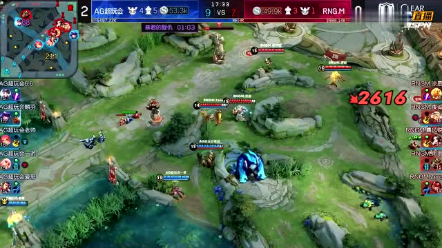 KPL2019秋季赛W5D2 RNG.M vs AG超玩会 第3场免费观看