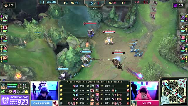 2019德玛西亚杯小组赛OMG vs YM免费观看