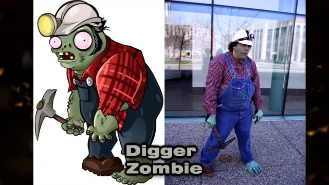 当植物大战僵尸中的僵尸真现实化后免费观看