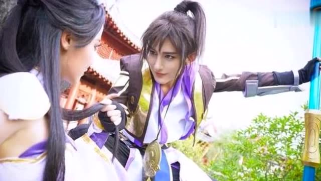 王者荣耀：cos露娜至尊宝神还原，网友称至尊宝不像男的！免费观看