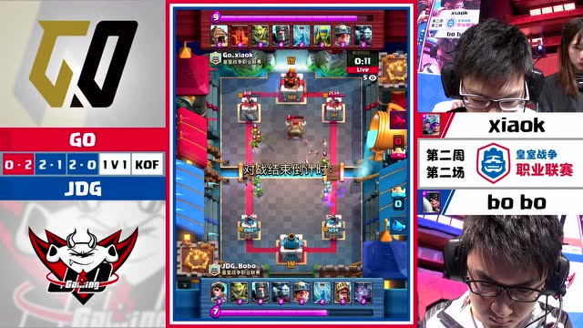 CRL2018春 W2 GO.Xiaok VS JDG.Bo Bo免费观看
