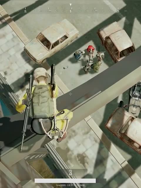 绝地求生单排偶遇六人，桥上的大哥真皮！免费观看