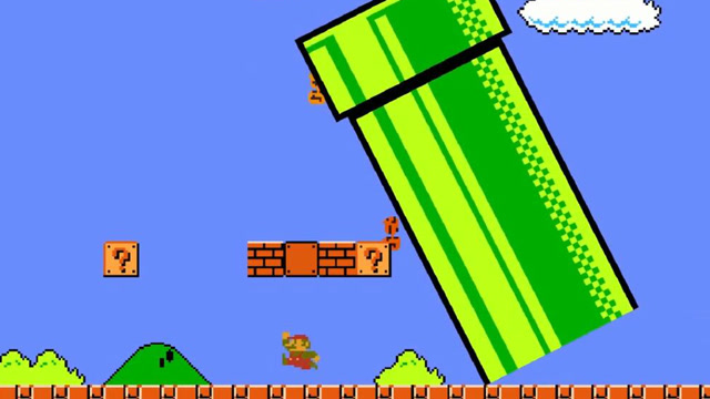 FC超级玛丽：变身蘑菇被水管吃掉，马里奥被300米巨型水管拍扁免费观看