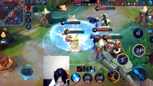 王者荣耀张大仙：我这被弹来弹去的，真刺激免费观看