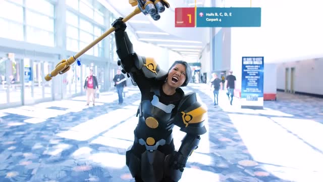 《守望先锋》暴雪2018 Cosplay花絮，英雄们，我们向你们致敬！免费观看