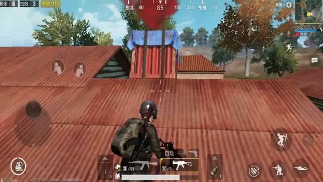 绝地求生刺激战场：上房顶的方法很简单！免费观看