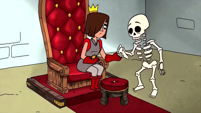 部落冲突：公主通过脚寻找骷髅勇士，困难重重最终二人相遇！免费观看