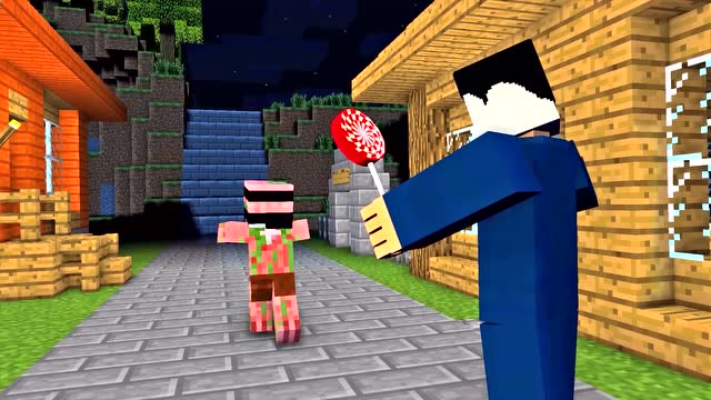 MC动画怪物学院《歹徒》，凋零骷髅在危险的时刻击败了歹徒免费观看