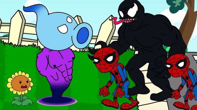 植物大战僵尸动画版，超级英雄“毒液”来了，植物该如何应对呢免费观看