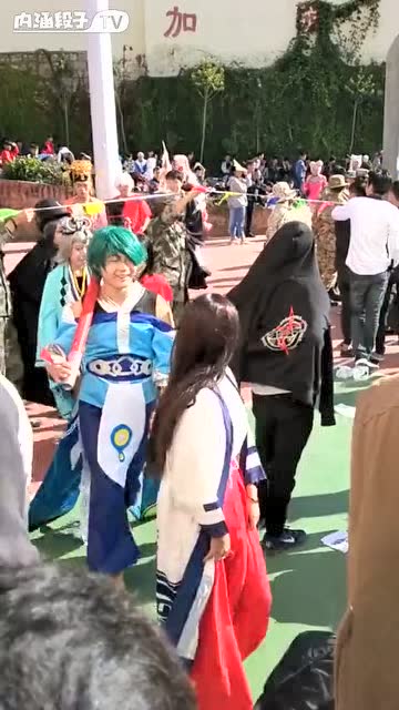 王者荣耀：学校举办的王者荣耀cosplay免费观看